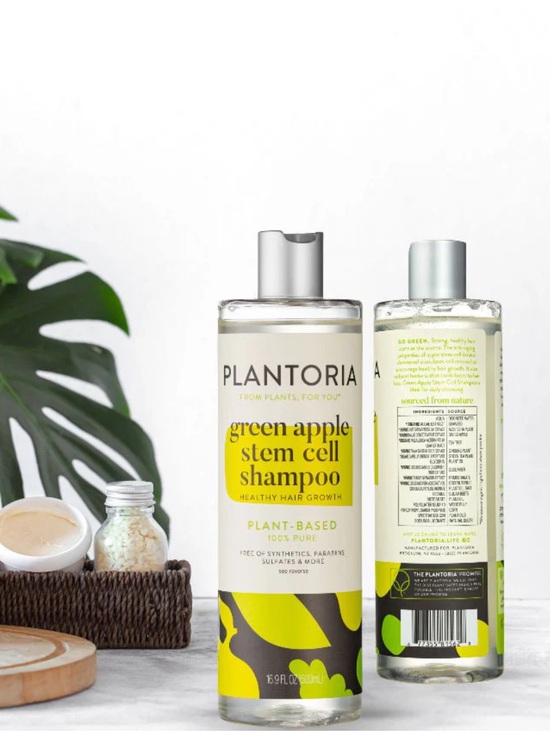 Plantoria Other - Plantoria GREEN APPLE STEM CELL 100% PURE SHAMPOO